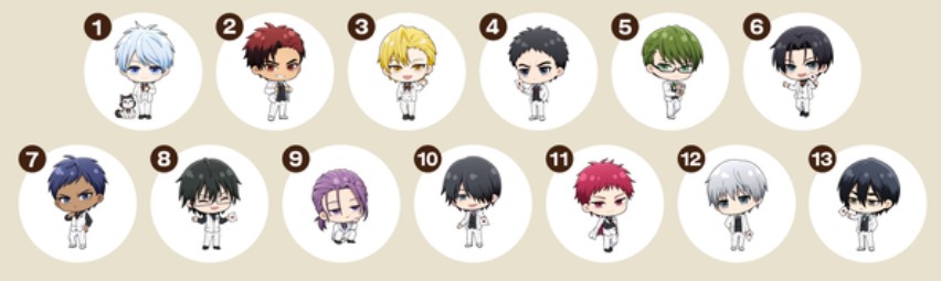 「黒子のバスケ×GiGO」オリジナルラテアート