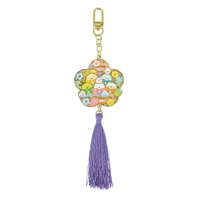 「すみっコぐらし×歌舞伎座」タッセル付きメタルキーホルダー