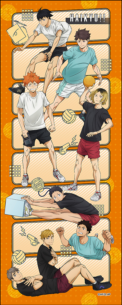 『ハイキュー!!』マフラータオル