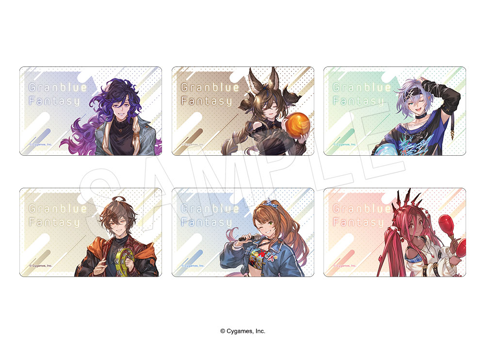 「グランブルーファンタジー×ラウンドワン」貼ってはがせるステッカー ROUND1コラボver.