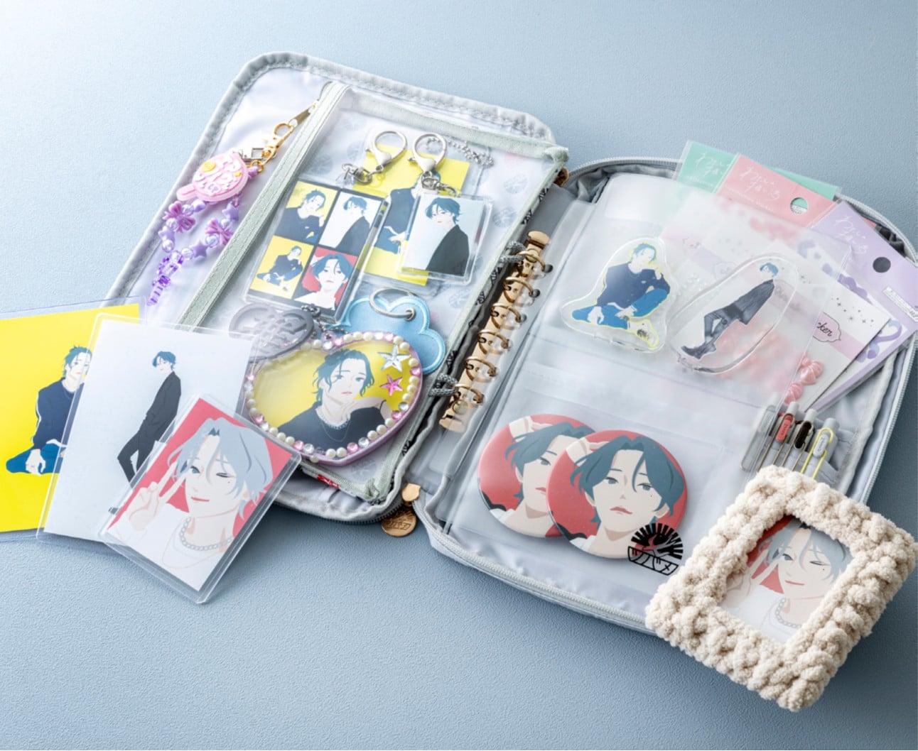 『みんなのツバメノートクリアポケットが楽しいポーチBOOK』推し活イメージ