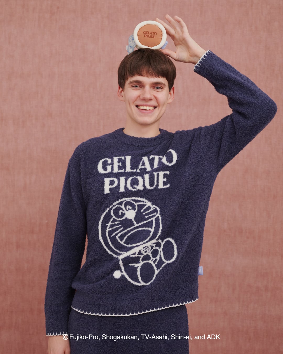 「ドラえもん×ジェラート ピケ」ニットシリーズ　喜怒哀楽 ＜楽＞