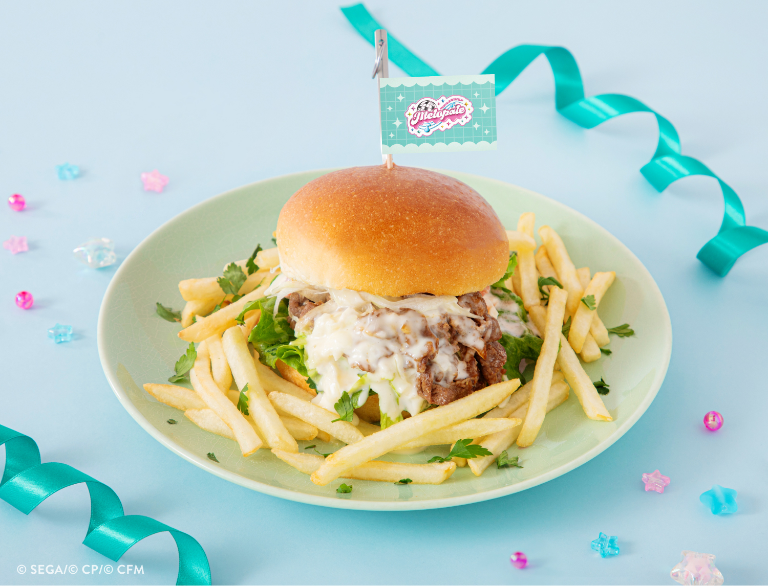 「MUSIC & DINER ～Melopale～」オリジナル焼肉バーガー