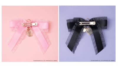 「サンリオ×サマンサベガ」マイメロディ&クロミ 2wayリボンバッグチャーム