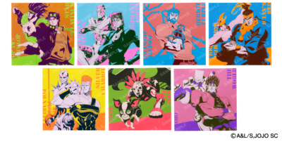 「ジョジョの奇妙な冒険×スシロー」コラボ限定ステッカー