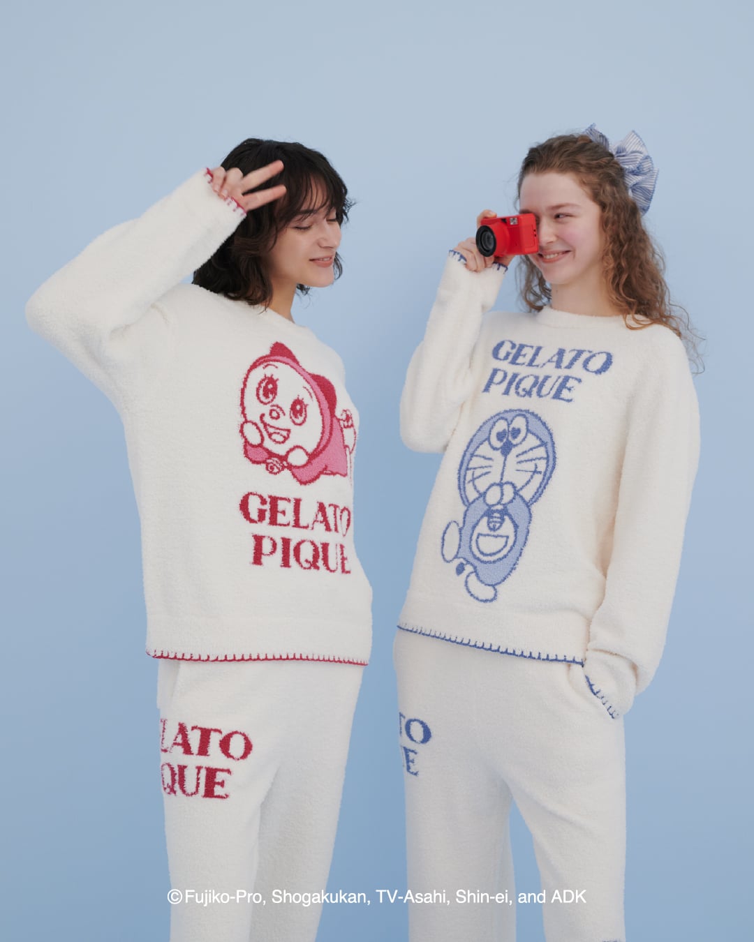 「ドラえもん×ジェラート ピケ」ニットシリーズ