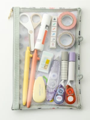 『みんなのツバメノートクリアポケットが楽しいポーチBOOK』ファスナーケース