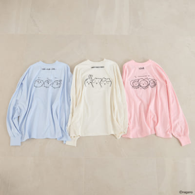 「ちいかわ×LOWRYS FARM」ロンT