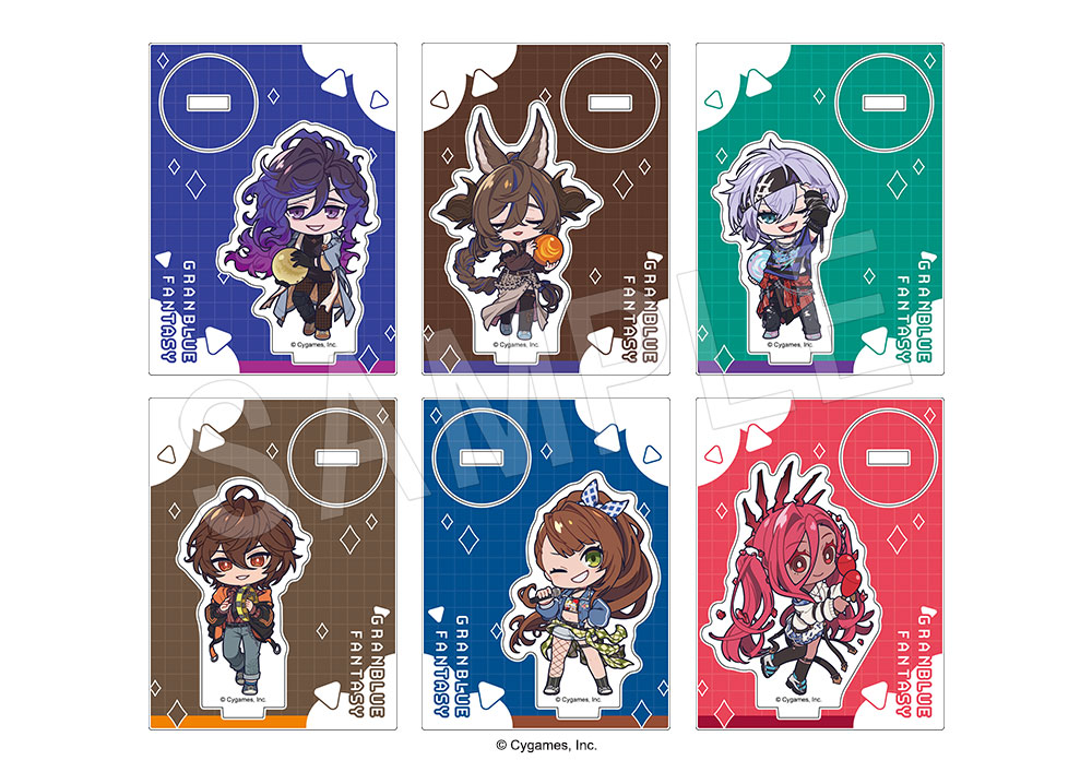 「グランブルーファンタジー×ラウンドワン」トレーディングアクリルスタンド ROUND1コラボver.
