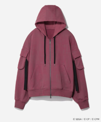 「プロセカ×ZOZOTOWN」ダブルポケットコードZIPパーカー