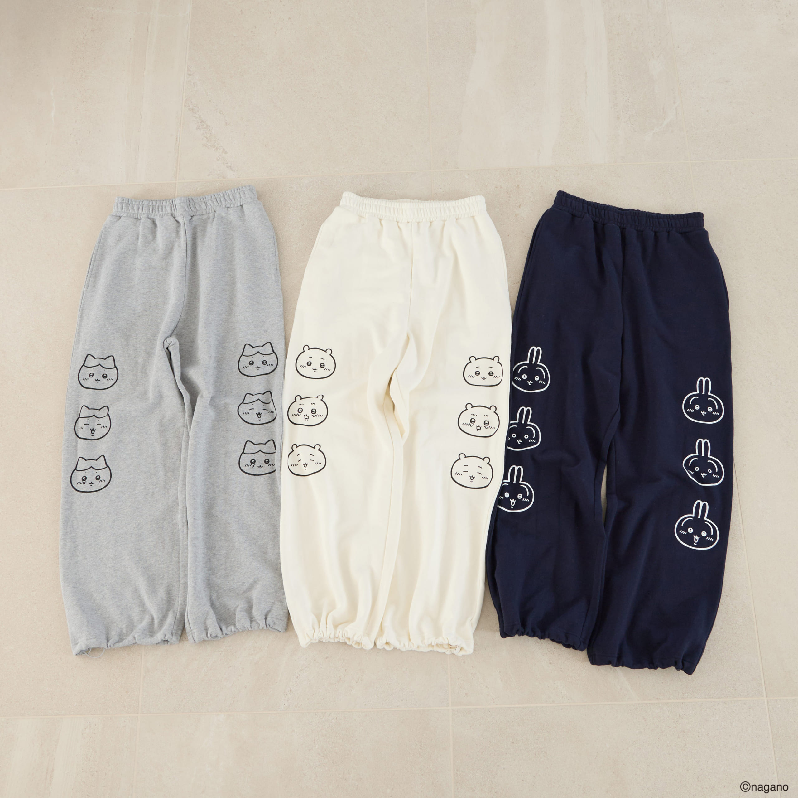 「ちいかわ×LOWRYS FARM」スウェットパンツ