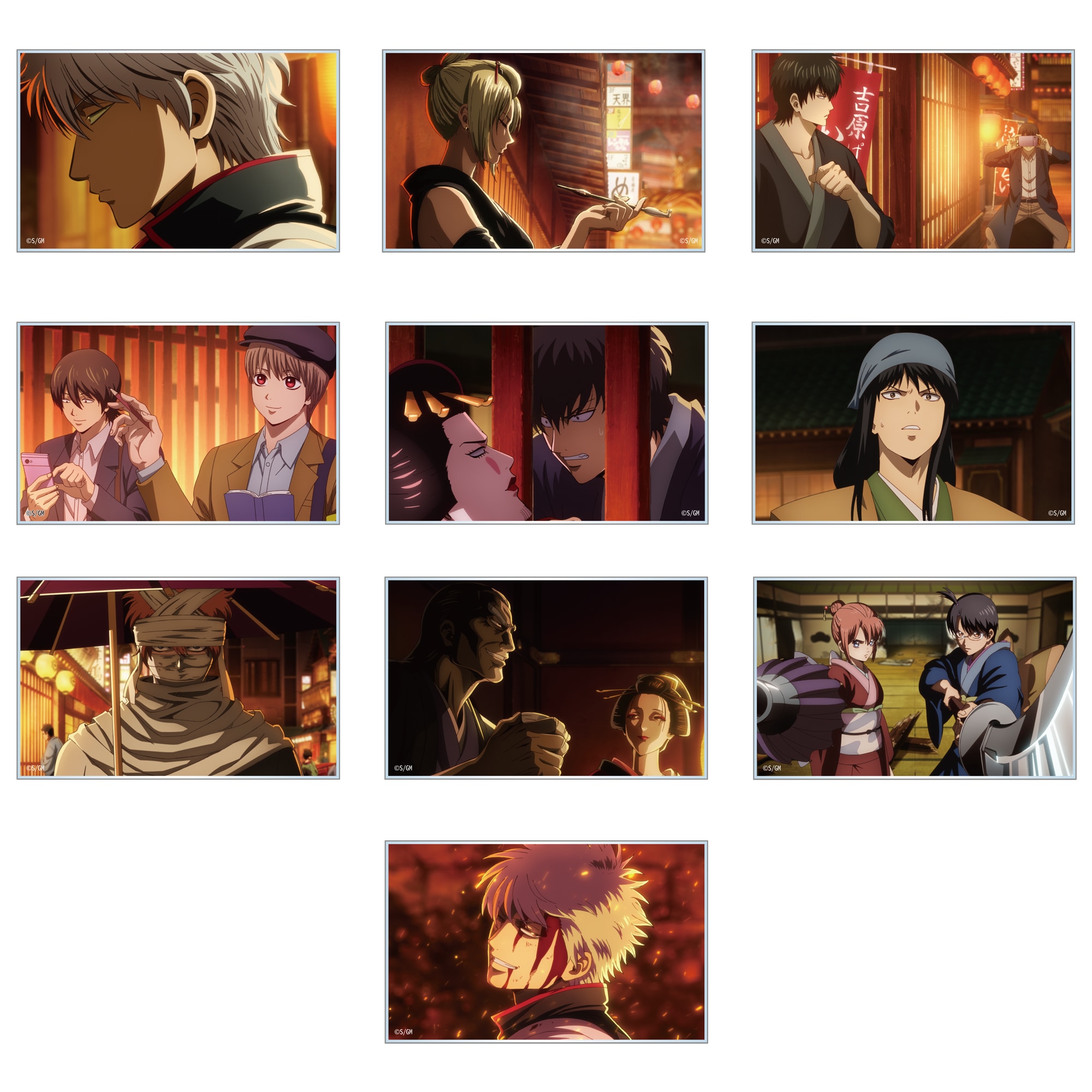 『新劇場版 銀魂 -吉原大炎上-』劇場グッズ ランダムアクリルカード