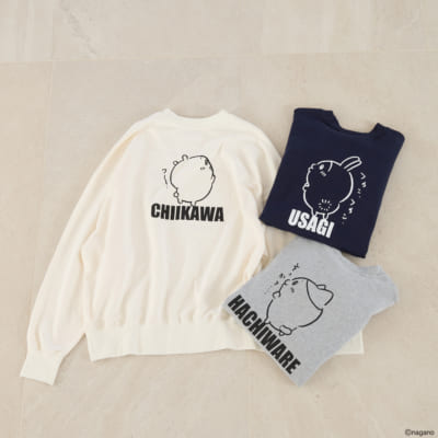 「ちいかわ×LOWRYS FARM」スウェット