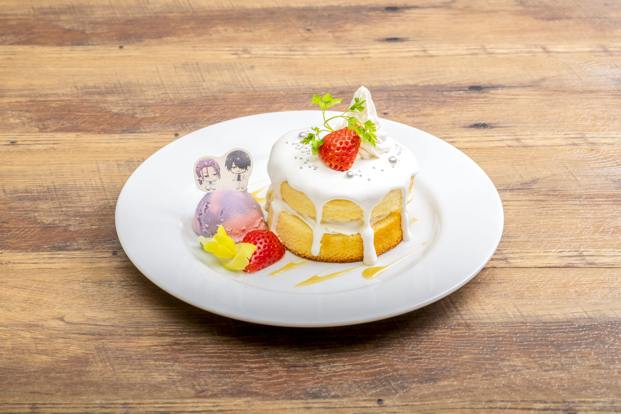 「黒子のバスケ×GiGO」紫原＆氷室　ミックスベリーの厚窯パンケーキ