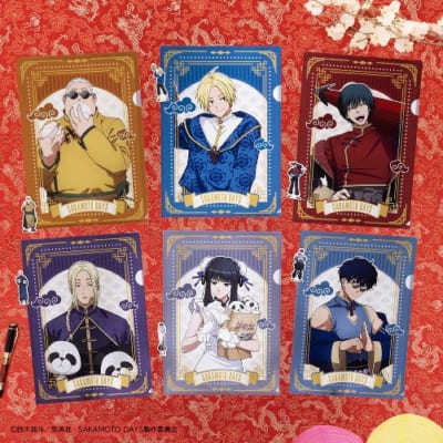 「タイトーくじ SAKAMOTO DAYS 中華街な非日常」I賞 クリアファイル＆ステッカーセット