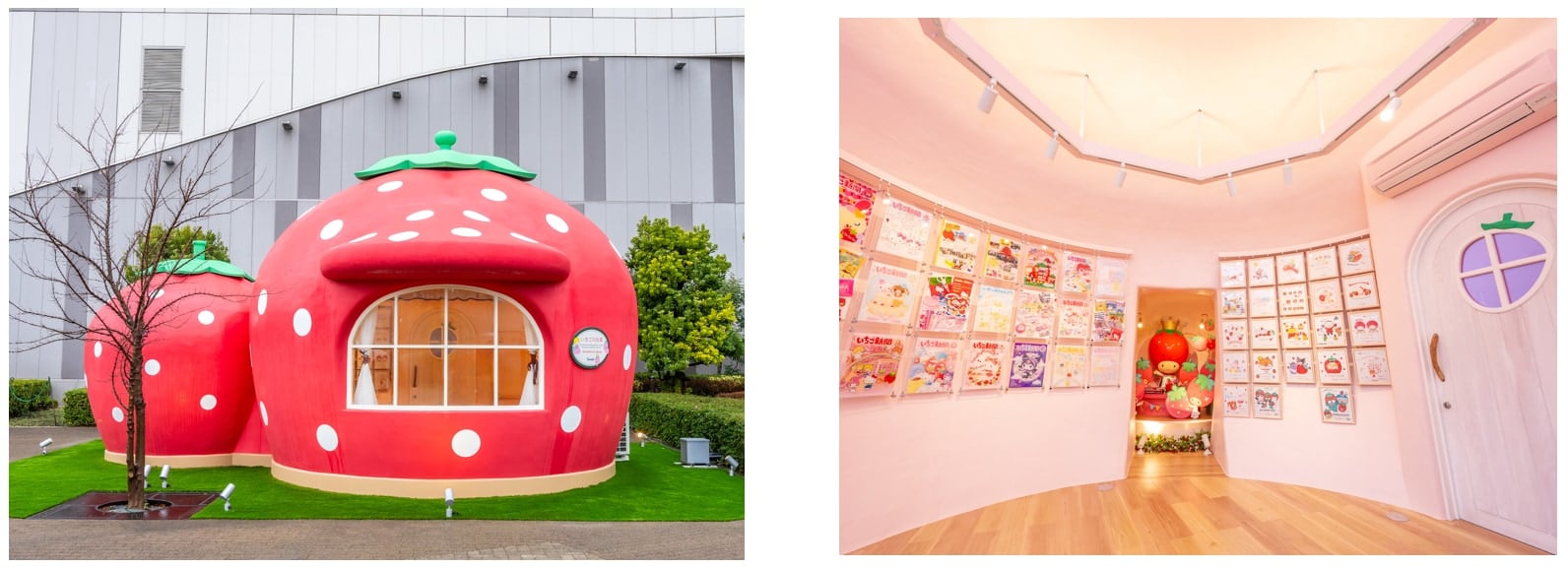 サンリオ「いちごのお家」がダイバーシティ東京に期間限定オープン！いちご新聞50年の歴史展示＆限定グッズも登場