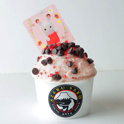 「シルバニアファミリー×TOBU SPRING PARTY」ショコラウサギの赤ちゃんの ハッピージェラート