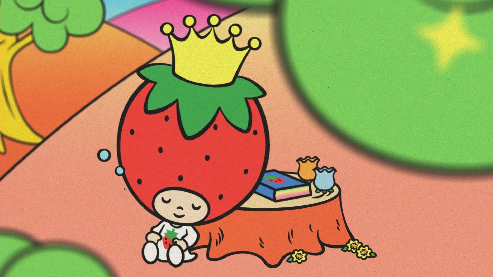 みんななかよく 映像コンテンツ いちごの王さま