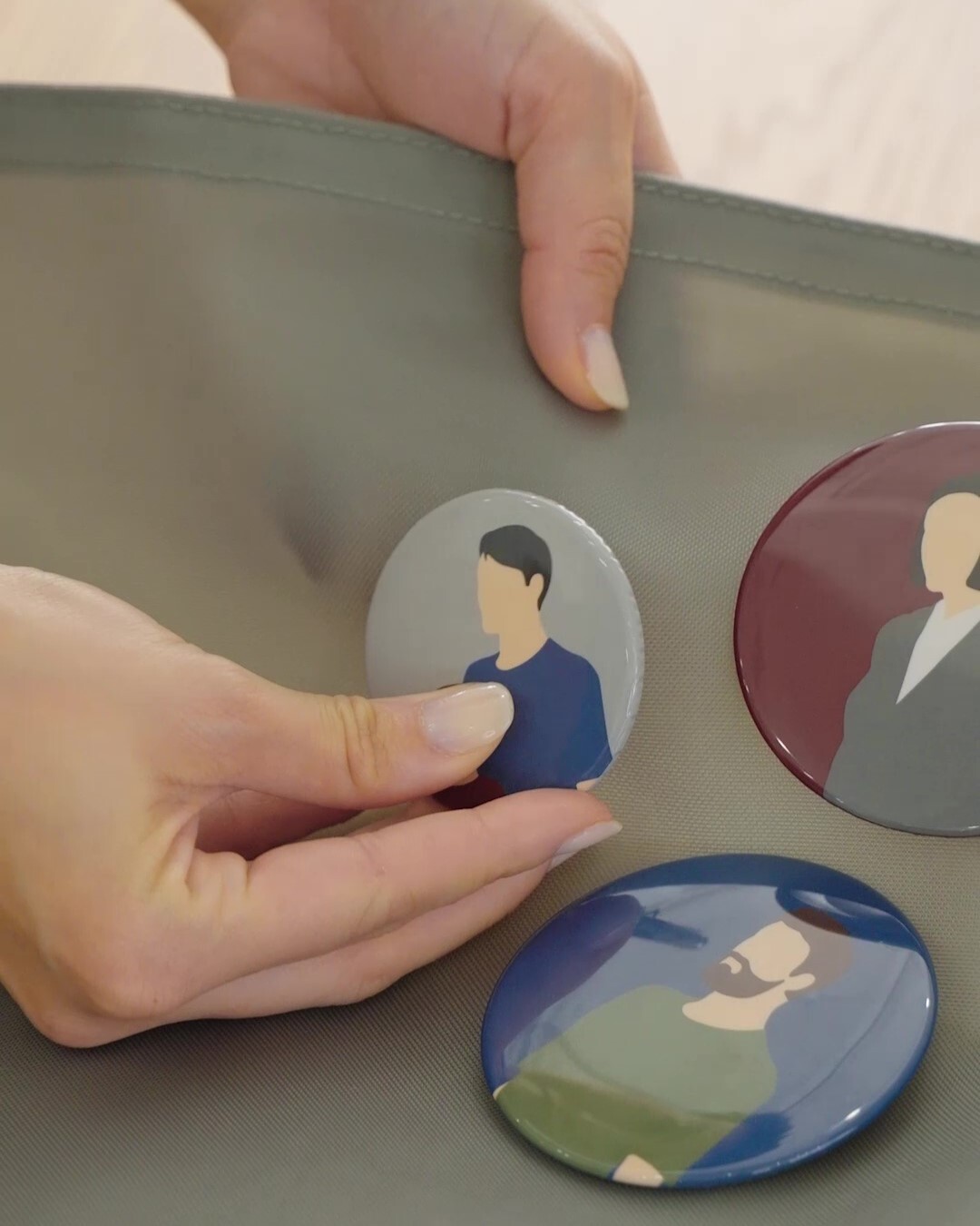 「無印良品」撥水 再生ナイロン 推しごと ショルダーバッグ/ショルダーバッグ