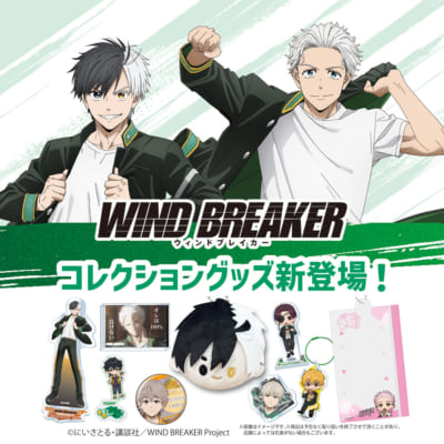「WIND BREAKER×ダイソー」
