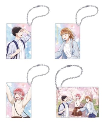 アオのハコ 4seasons 春色 アクリルブロックキーホルダー