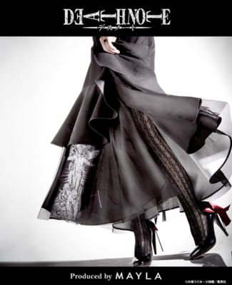 「DEATH NOTE × MAYLA」アイコニック スカート