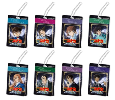 劇場版『名探偵コナン ハイウェイの堕天使』ブリスターパッケージ風アクリルボールチェーン 全8種