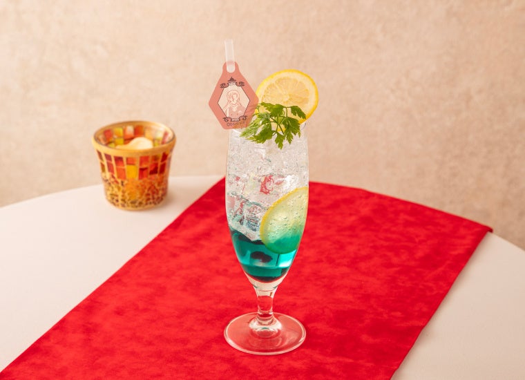 名探偵コナンカフェ 萩原千速の青い檸檬ソーダ