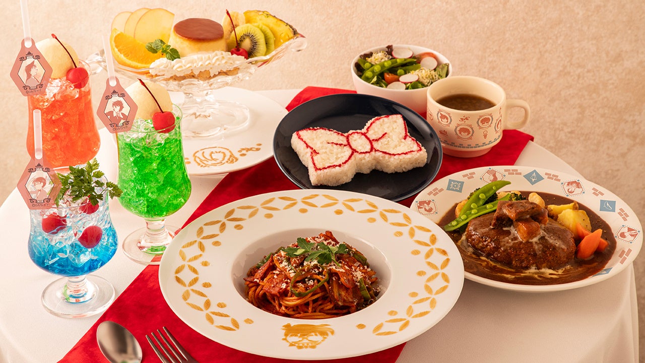 名探偵コナンカフェ メニュー全体