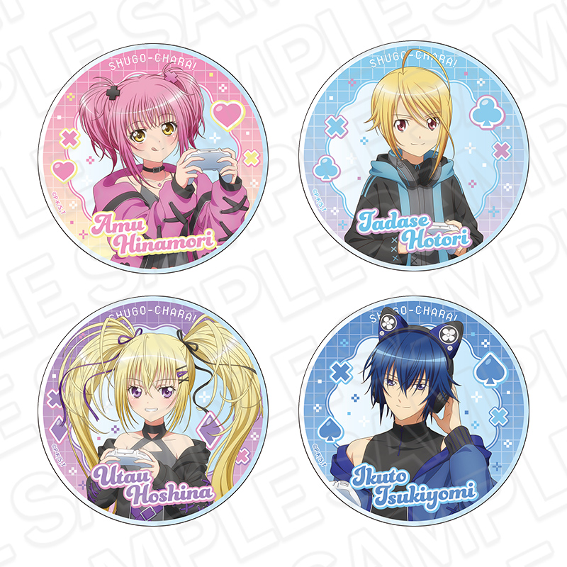 TVアニメ『しゅごキャラ！』POP UP SHOP　アクリルコースター ゲーミングver.