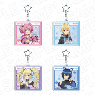 TVアニメ『しゅごキャラ！』POP UP SHOP　ホログラムアクリルキーホルダー ゲーミングver.