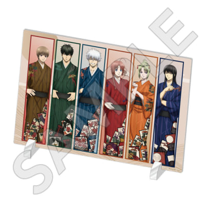 新劇場版 銀魂 アクリルアートボード 着物ver.