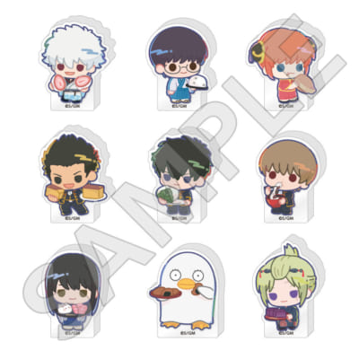 新劇場版 銀魂 トレーディングちびキャラアクリルブロック 全9種