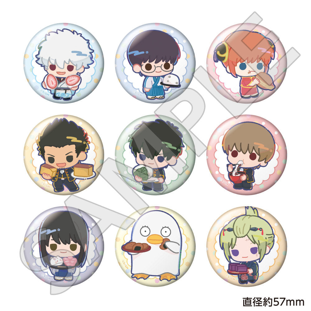 新劇場版 銀魂 トレーディングちびキャラ缶バッジ 全9種