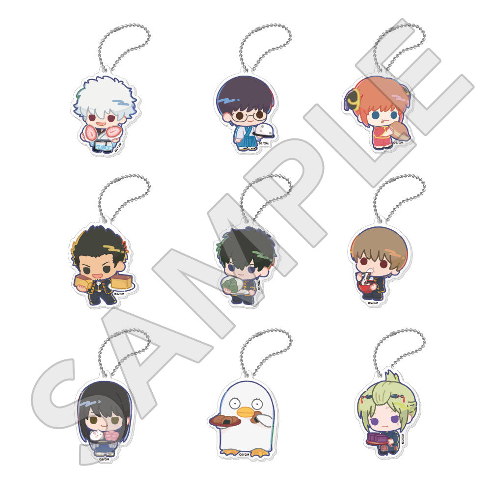 新劇場版 銀魂 トレーディングちびキャラアクリルキーホルダー 全9種