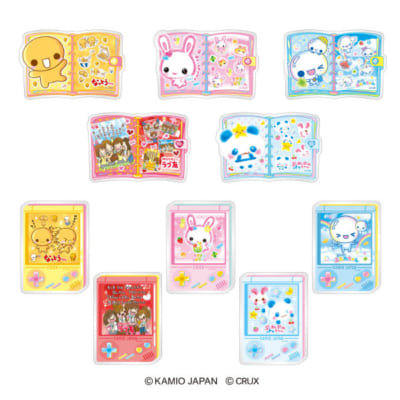 平成ファンシー トレーディングアクリルステッカー 全10種ラインナップ