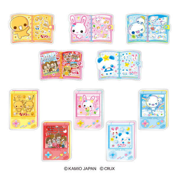 平成ファンシー トレーディングアクリルステッカー 全10種ラインナップ