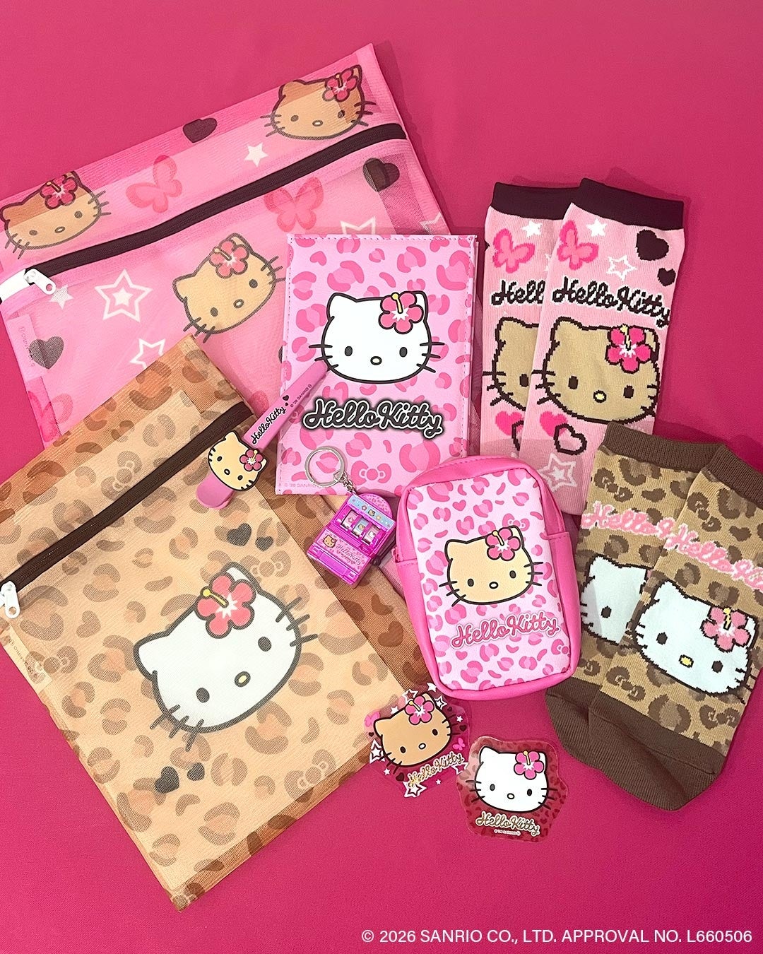 ハローキティ 平成ギャルモチーフ 商品ラインナップ