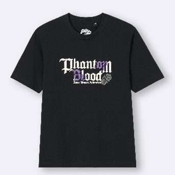 ジョジョの奇妙な冒険×GU グラフィックTシャツ ファントムブラッド デザイン