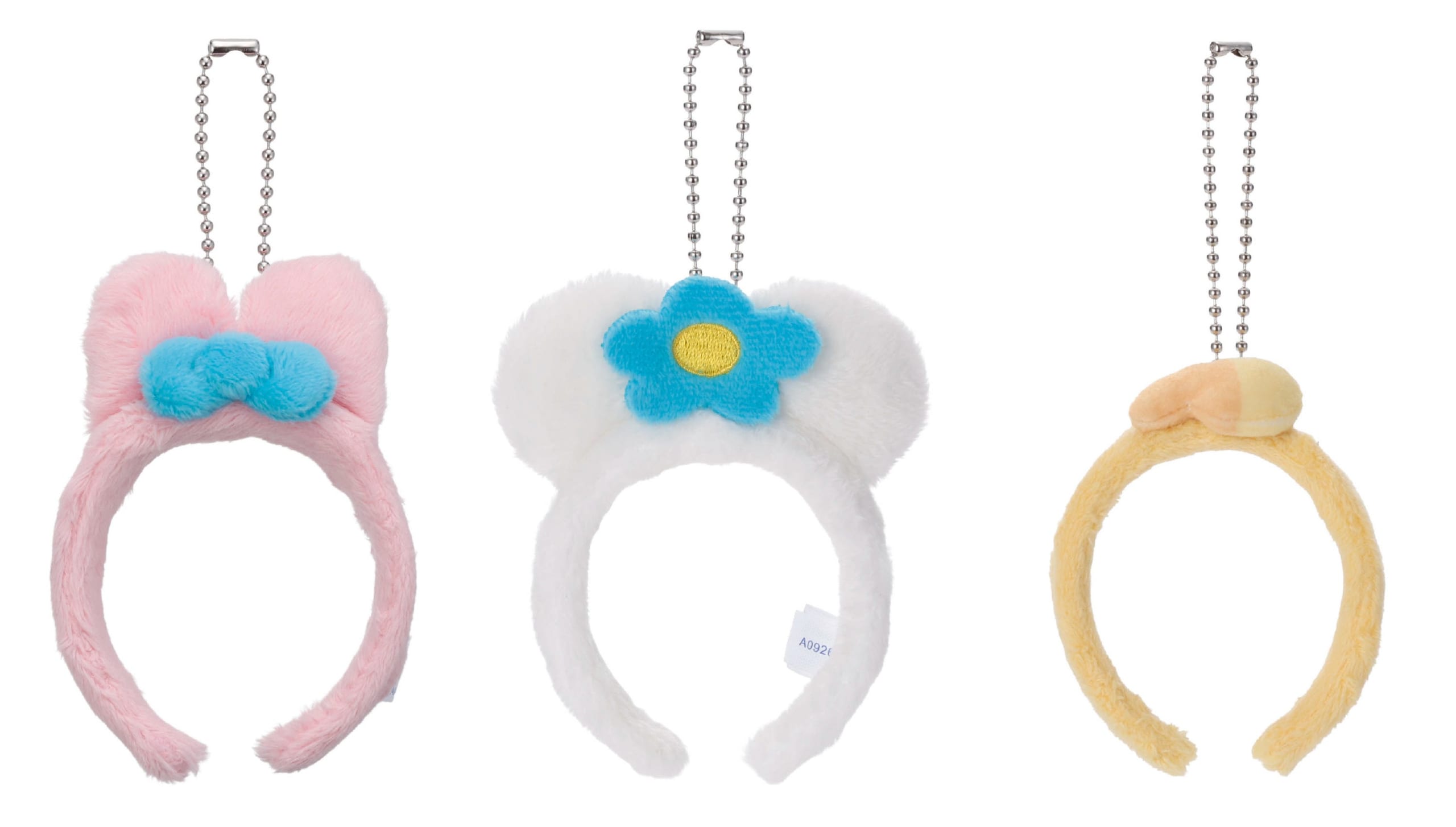 「可哀想に！メルヘンランド」カチューシャマスコット全3種 おぱんちゅうさぎ・んぽちゃむ・きみまろ