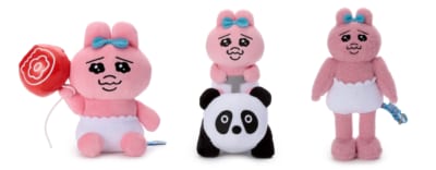 「可哀想に！メルヘンランド」ぬいぐるみ全3種 おぱんちゅうさぎ