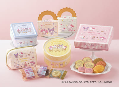 「サンリオキャラクターズ×銀座コージーコーナー」ホワイトデー限定焼菓子
