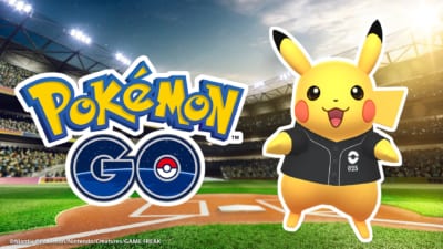 ポケモンベースボールフェスタ2026 ポケモンGOスペシャルイベント ベースボールシャツを着たピカチュウ