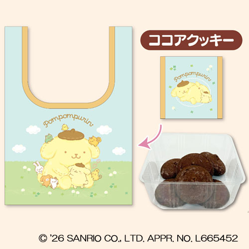 ポムポムプリン ココアクッキー＆エコバッグ