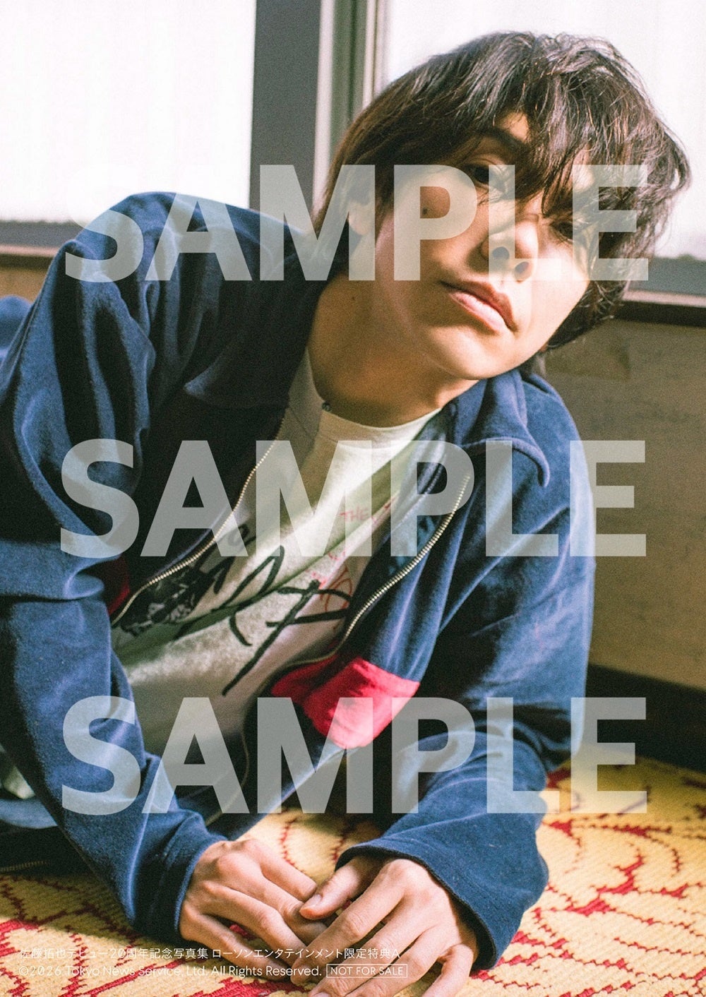 佐藤拓也 デビュー20周年記念写真集 ローソンエンタテインメント限定特典 生写真A