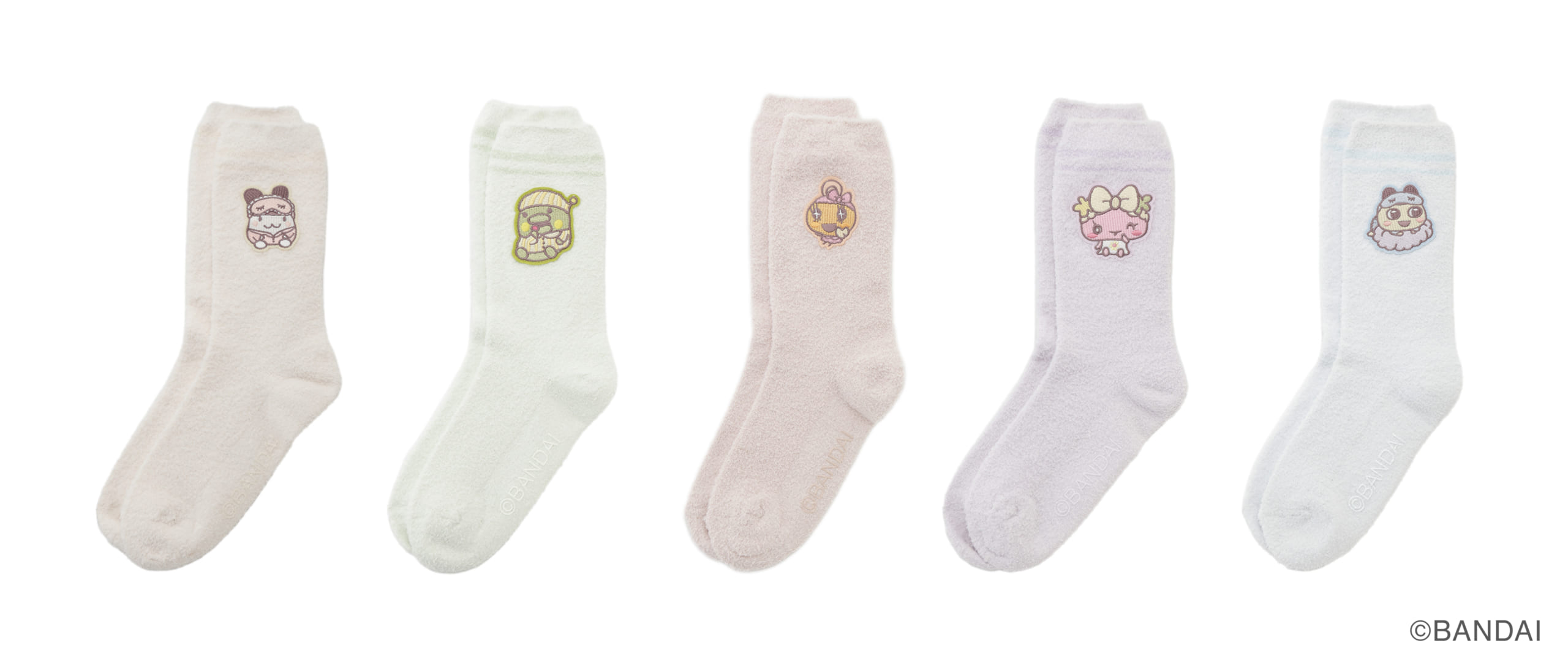 「たまごっち×SNIDEL HOME」ニットソックス