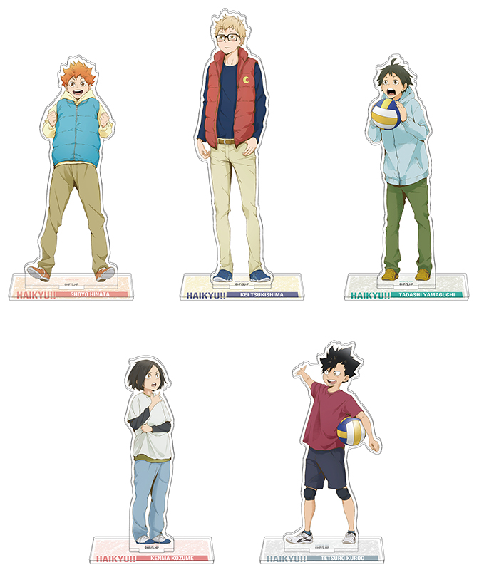 アニメ「ハイキュー!!」ヨーショー!!アニメイトフェア アクリルスタンド