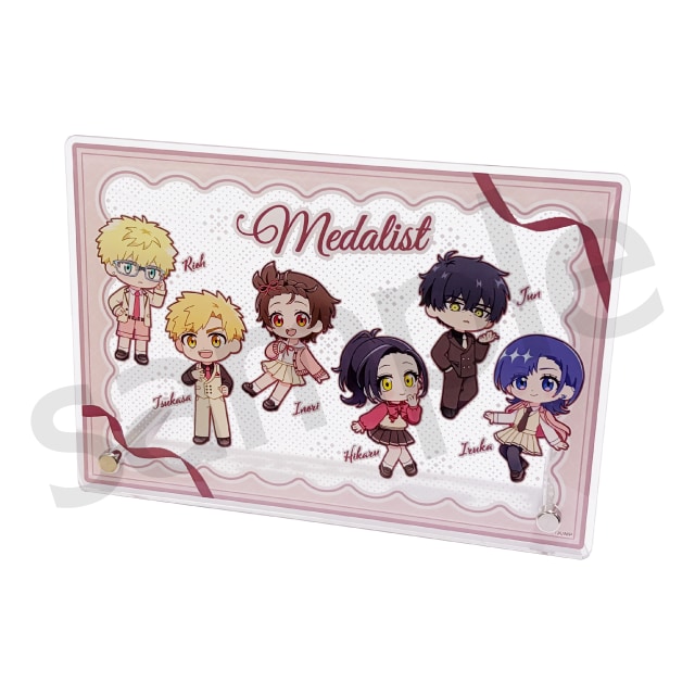 『メダリスト』オンラインくじ アクリルボード