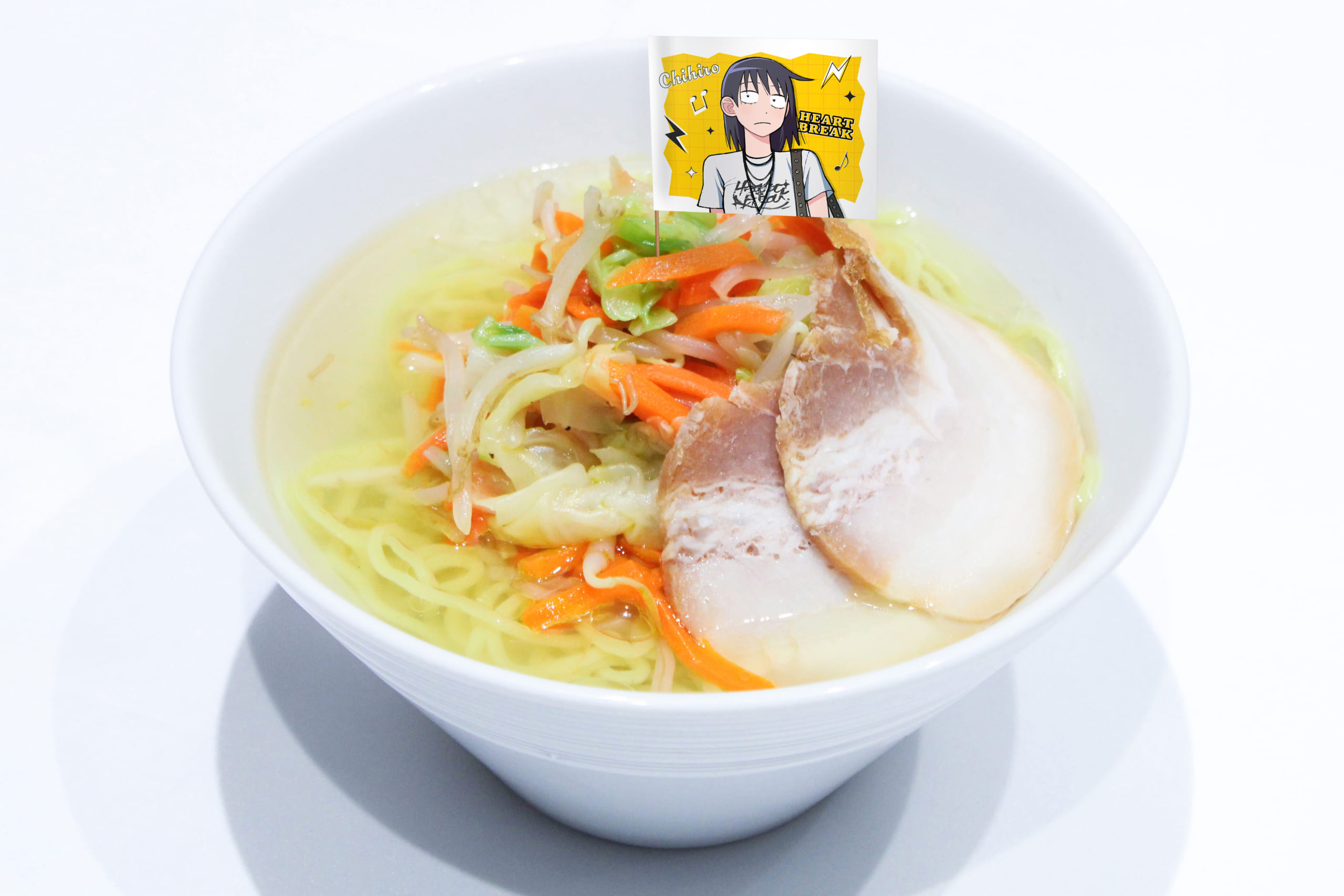 「ふつうの軽音部×TOWER RECORDS CAFE」鳩野ちひろのまかない町中華タンメン