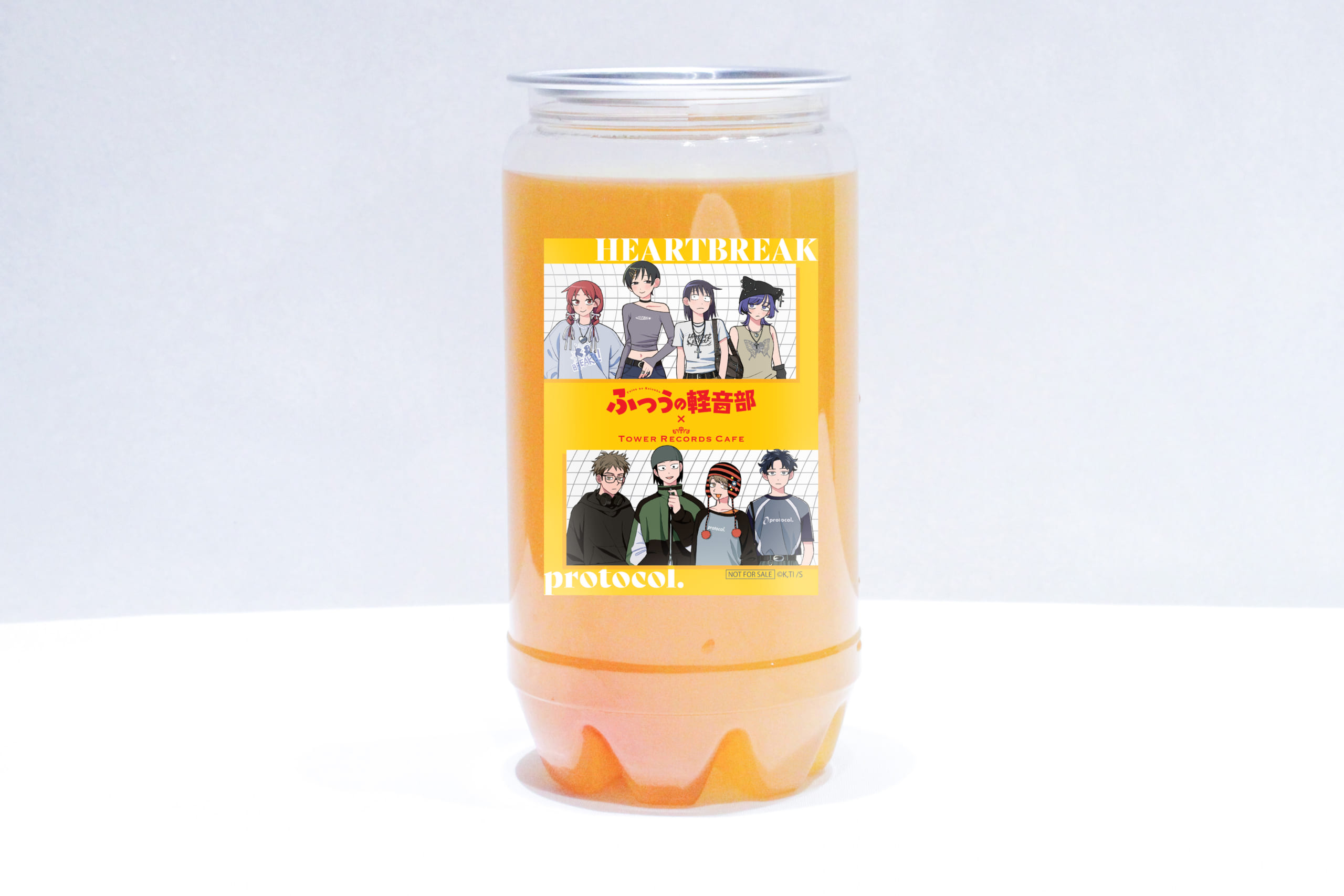 「ふつうの軽音部×TOWER RECORDS CAFE」オリジナルテイクアウトドリンク